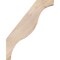 Ekena Millwork 3 1/2"W x 16"D x 20"H Funston Smooth Knee Brace, Douglas Fir BRC04X16X20FST00SDF - alternate 3